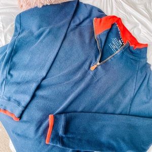 Castaway Nantucket Island Men’s Navy Quarter Zip L